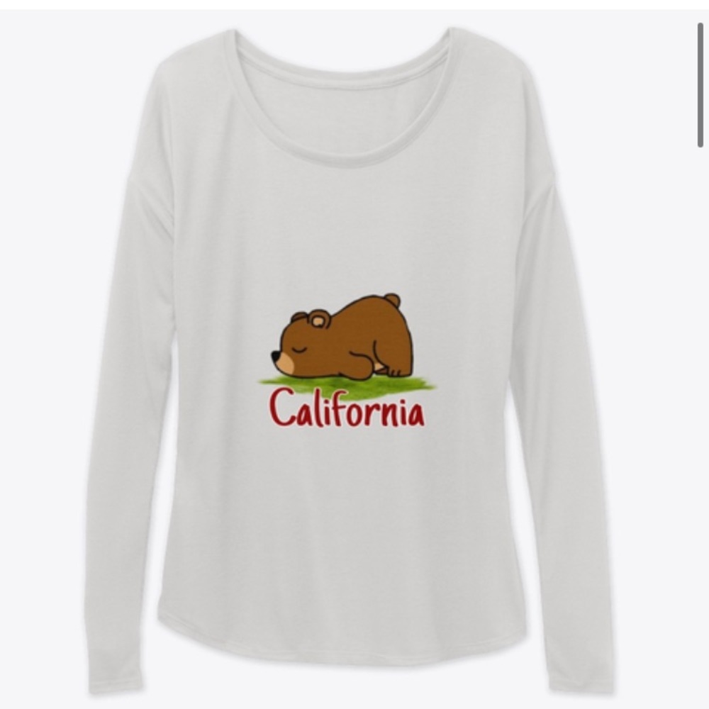 State of California flowy long sleeve tee